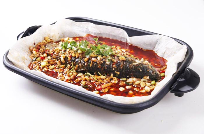 龙山纸包鱼培训